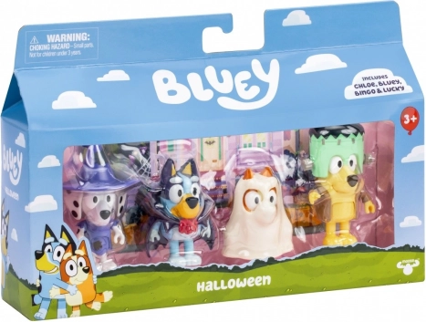 Figurice Bluey - Maska-bal 4-pack