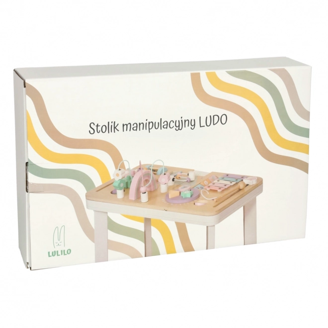 Interaktivni Montessori stol Lulilo ružičasti
