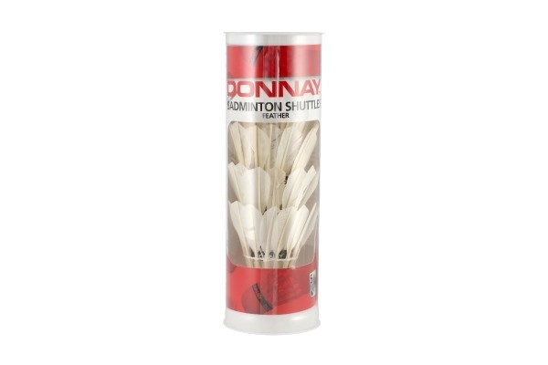 Loptice/košarice za badminton perjane 5 kom u tubi 6,5x19,5x6,5cm