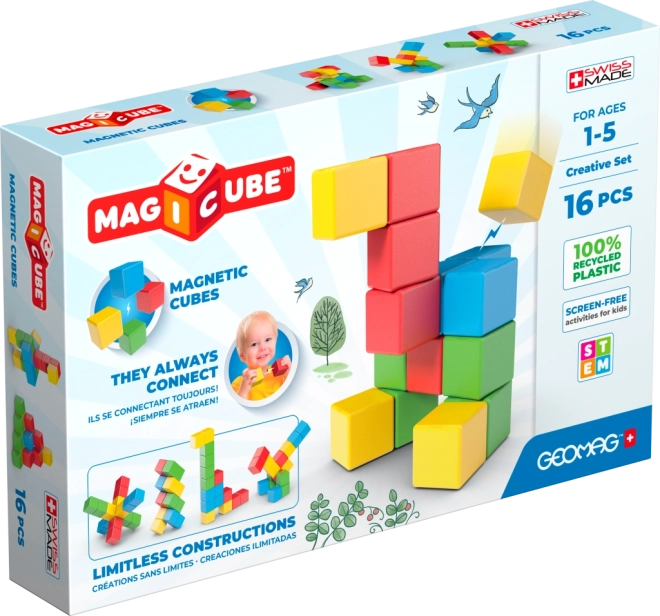 magnetičke kocke geomag magicube creative 16 kom