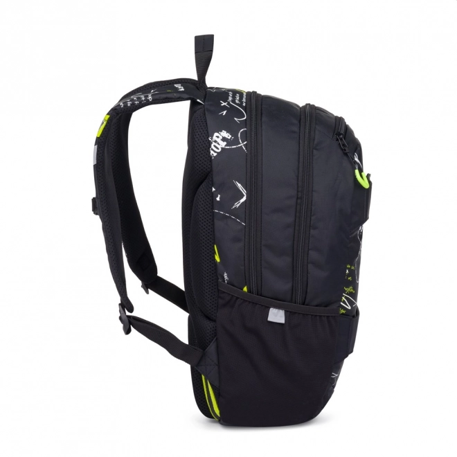 Studentski ruksak OXY Sport Graffiti s torbicom