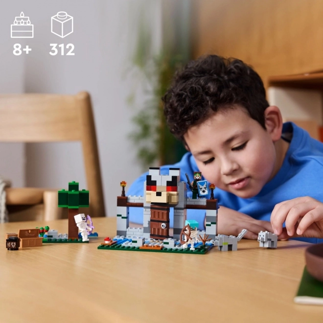 LEGO Minecraft 21261 Vučja tvrđava