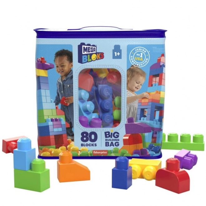 Mega Bloks Prvi Graditelji Kocke u plastičnoj vrećici 80 kom