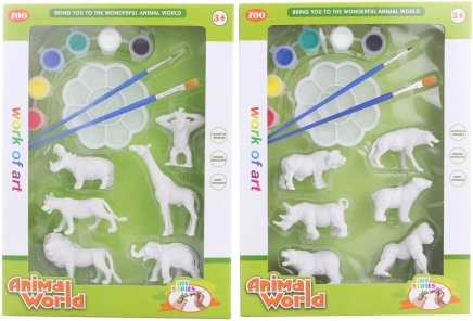 Safari životinjice za bojanje – kreativni set za djecu