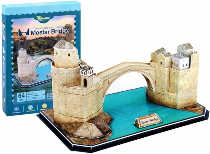 3D puzzle Stari most u Mostaru