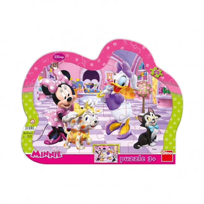 Slagalica Minnie i ljubimci 25 dijelova