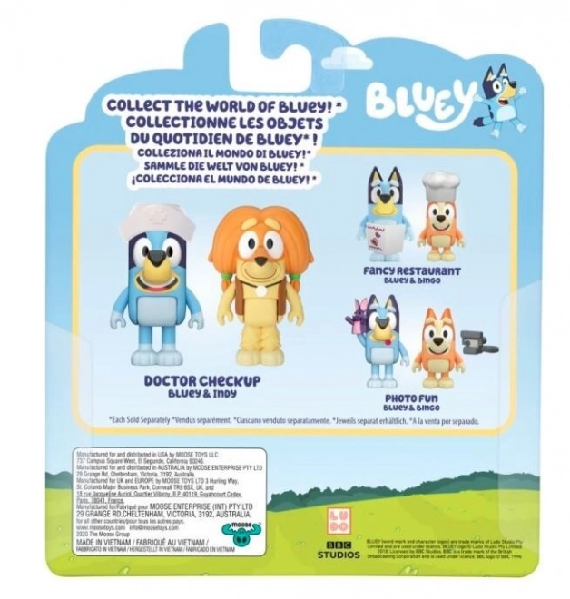 Set figurica Bluey Liječnički pregled