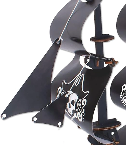 Drvena 3D slagalica Piratski brod Crni biser