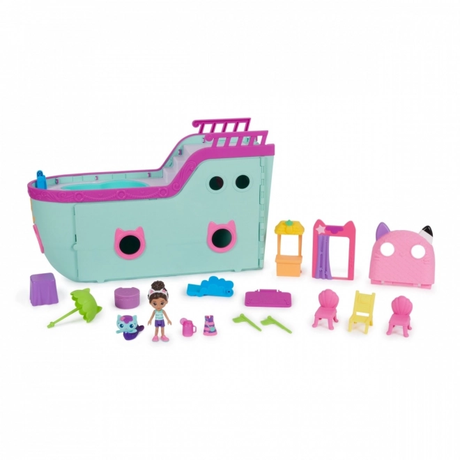 Set figurica Gabi's Cat's House Morske sirene s izletničkim brodom