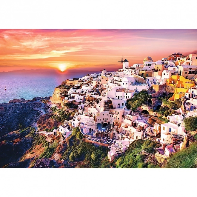 Puzzle Santorini Zalazak Sunca 1000 Dijelova