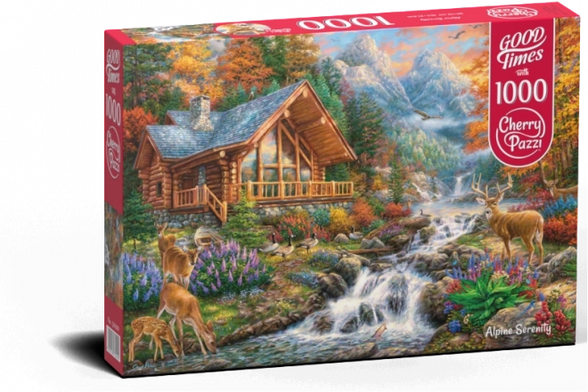 Puzzle spokoj alpski visovi 1000 dijelova