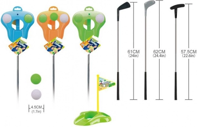 Golf set sa palicom, lopticama i rupom