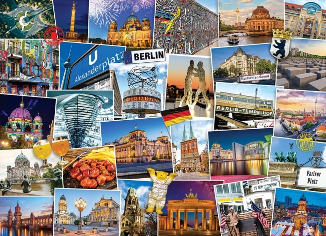 EUROGRAPHICS Puzzle Svjetski putnik Berlin 1000 dijelova