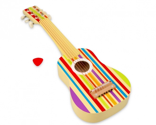 Dugina drvena šesterostruna gitara