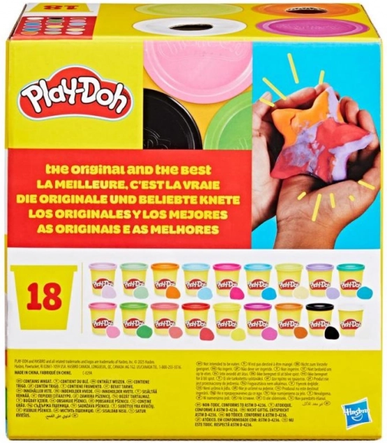 Play-Doh velika set 18 posudica