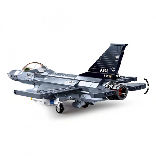 Sluban Model Bricks M38-B0891 Lovac F-16 Falcon