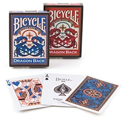 Karte Bicycle Red Dragon