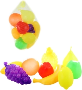 Plastično voće za dječju kuhinjicu – 9 kom u mrežici