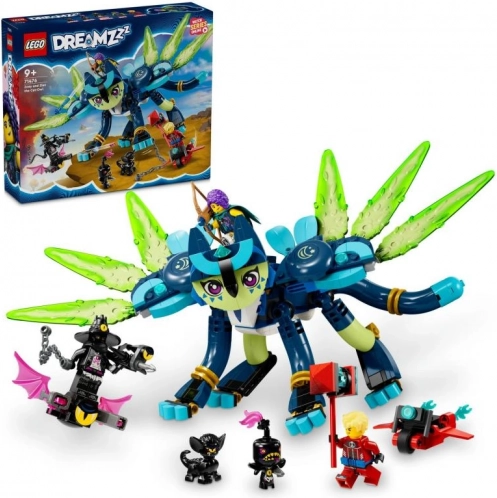 LEGO® DREAMZzz™ 71476 Zoey i sovi‑mačka Zian