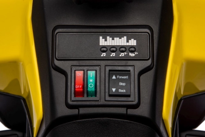 Dječja četverokotačna baterijska GTS1155 - žuta