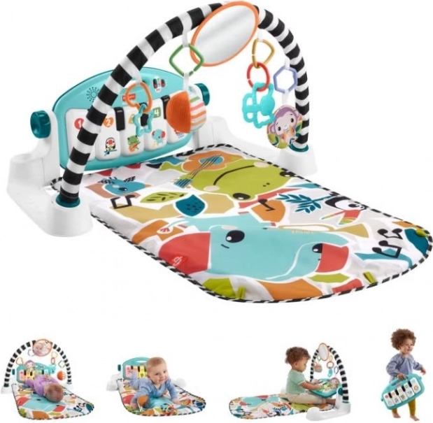 Igriv i edukativan podložak s klavirom FISHER-PRICE Muzyczne zwierzątka