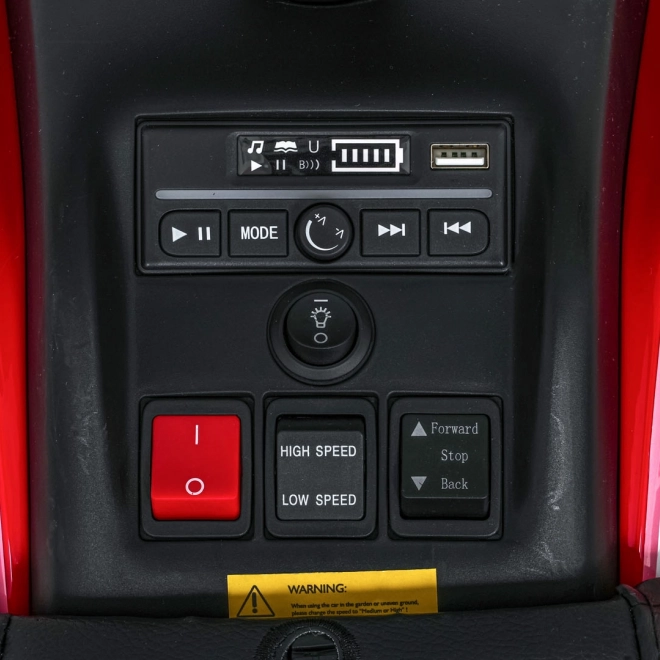 Četverokota Fast Wheel – Crvena