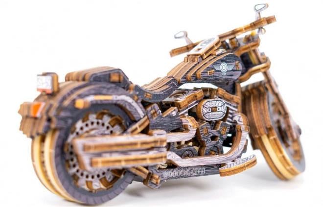 WOODEN CITY 3D puzzle Motocikl Cruiser Ograničeno izdanje 168 dijelova
