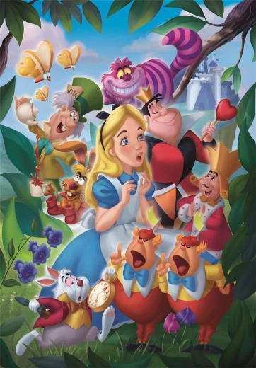 Clementoni puzzle Alisa u zemlji čudesa 1000 dijelova