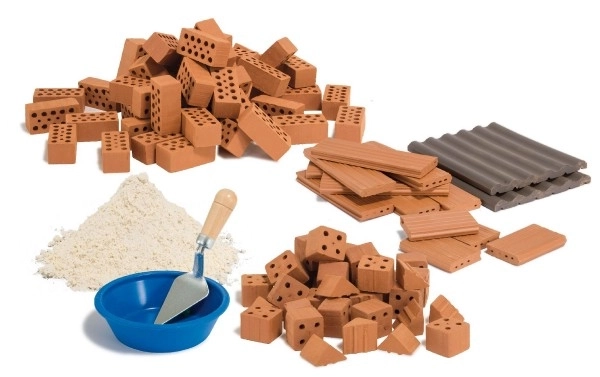 Građevinski set Teifoc set ciglica II