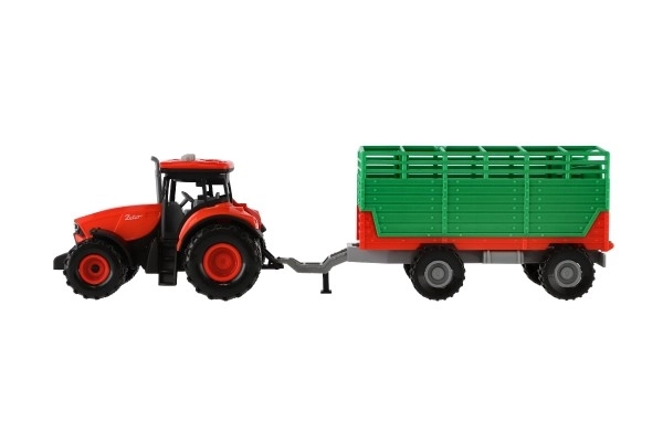Traktor Zetor s prikolicom s svjetlosnim i zvučnim efektima - 36 cm