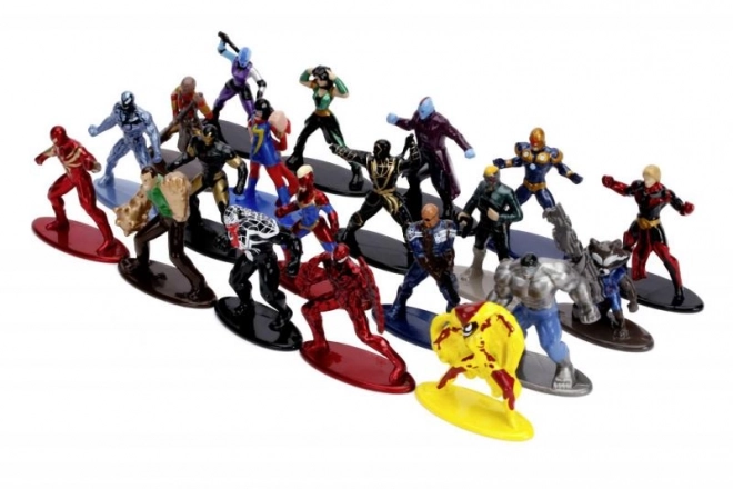 Marvel Metalne kolekcionarske nano figure 20 kom