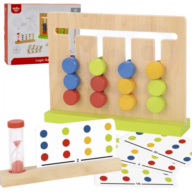 Logička igra šarenog slaganja TOOKY TOY