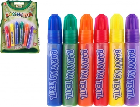 Creatoys boje za tekstil – set flomastera