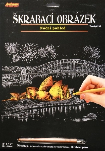 Grebanje slika noćni pogled