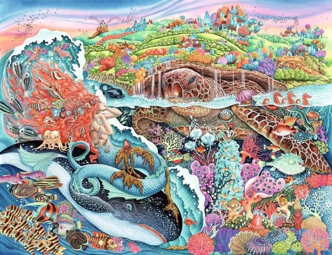 Puzzle Priče iz dubina 2000 dijelova