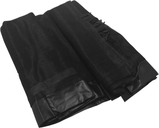 Zaštitna mreža SKYRAMIZ za vrtni trampolin 305 cm, 6 tunela – crna