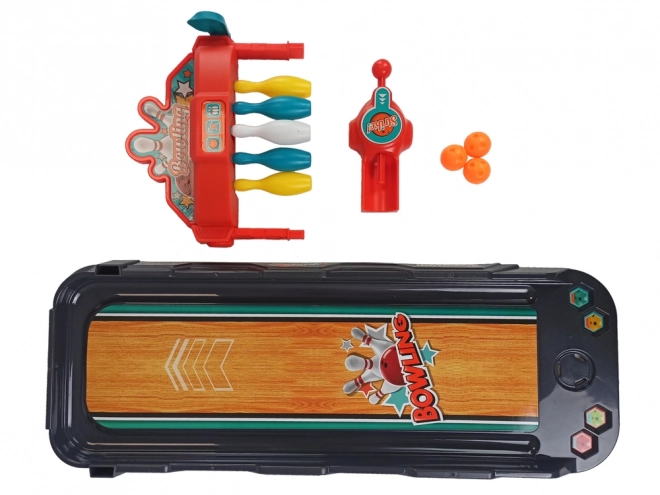 Mini kuglane Arcade Game Launcher Track Cards