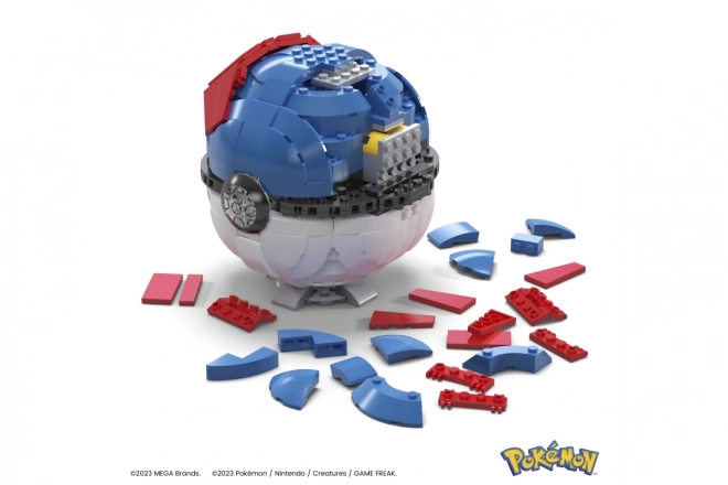 Konstrukcijski set Mega Construx Velika Poké lopta