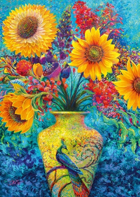 Puzzle CHERRY PAZZI Cvat 1000 dijelova