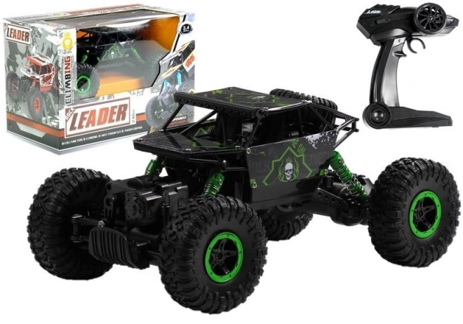 Auto na daljinsko upravljanje 4x4 zeleno