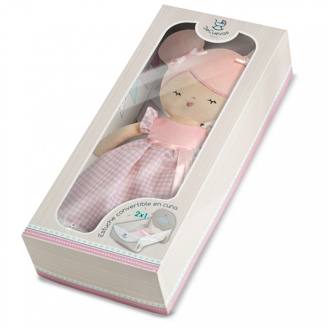 DeCuevas 20046 Plišana lutka NIZA - 36 cm s kolijevkom