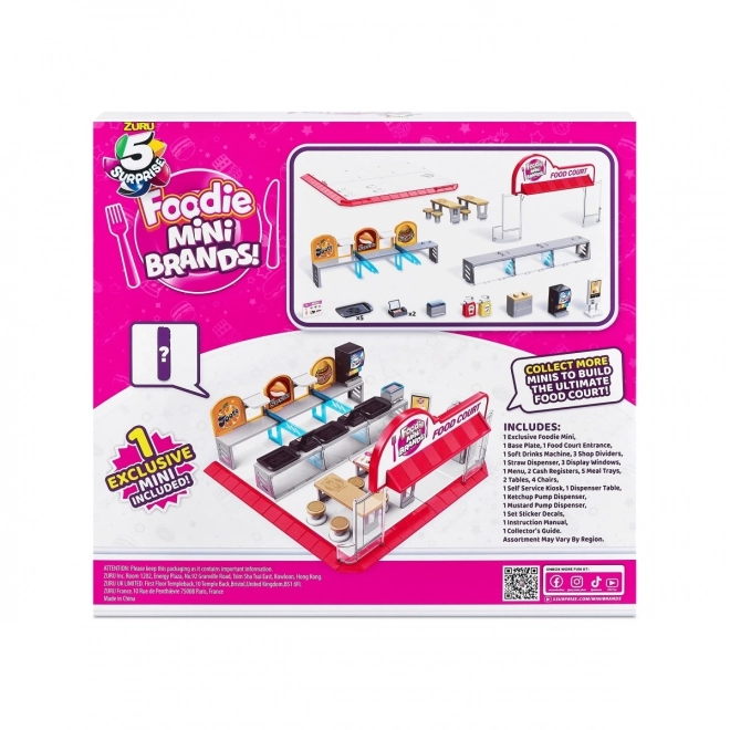 Miniaturni gastronomski dvori Foodie Mini Brands