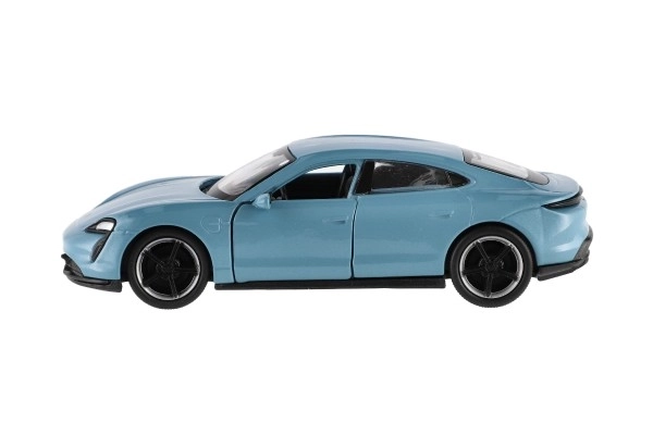 Auto Welly Porsche Taycan Turbo S metalik/plast 12 cm 4 boje na povlačenje 12 kom u kutiji