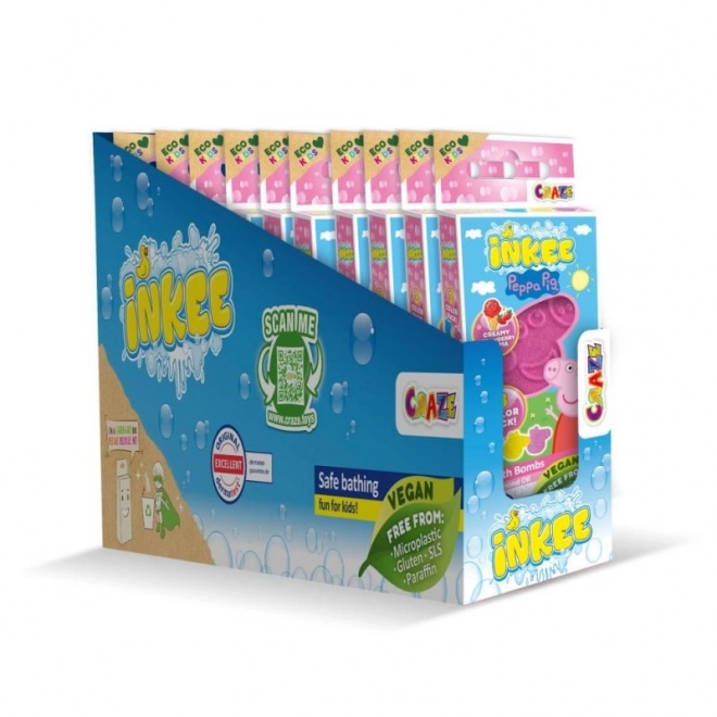 INKEE - Mini paket šumeća bomba - Peppa Pig