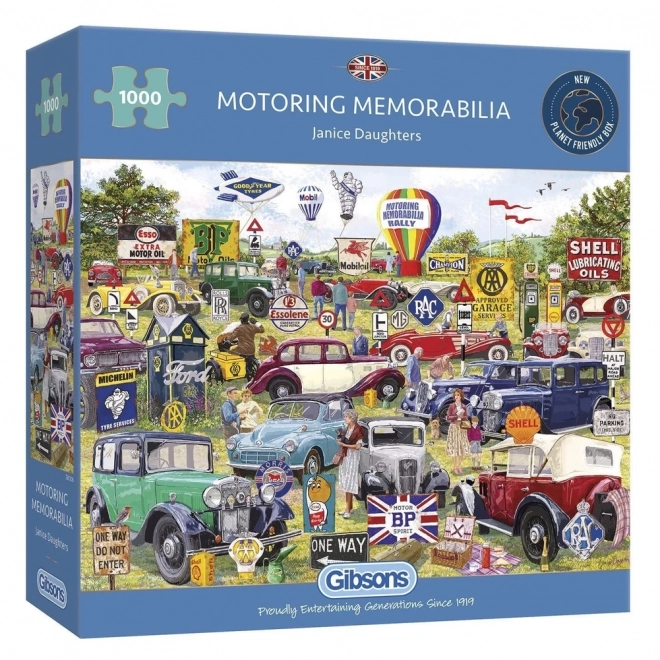Gibsons Puzzle Motoring Memorabilia Rally 1000 komada