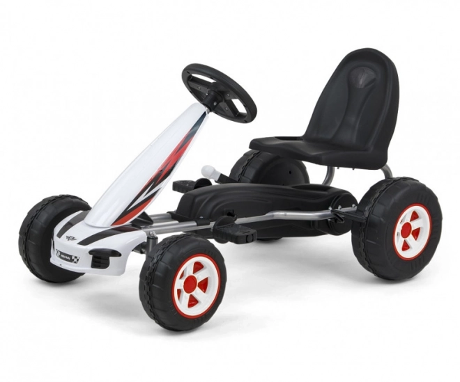 Pedalna karting Viper Bijela