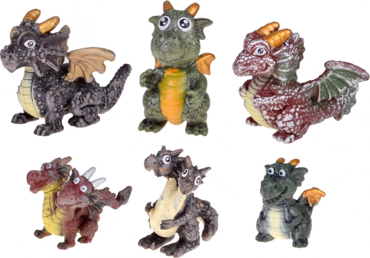 Šest jedinstvenih zmajića u jednom setu