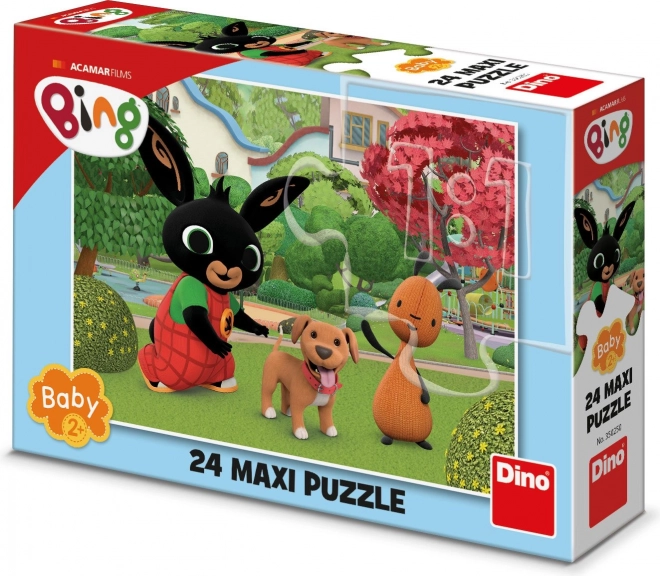 BING S PSIĆEM 24 maxi Puzzle