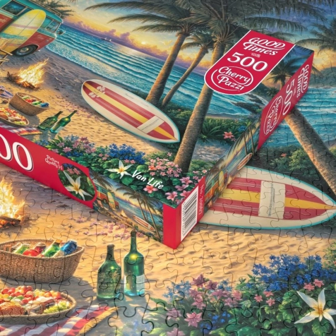 Puzzle Život u karavanu 500 dijelova