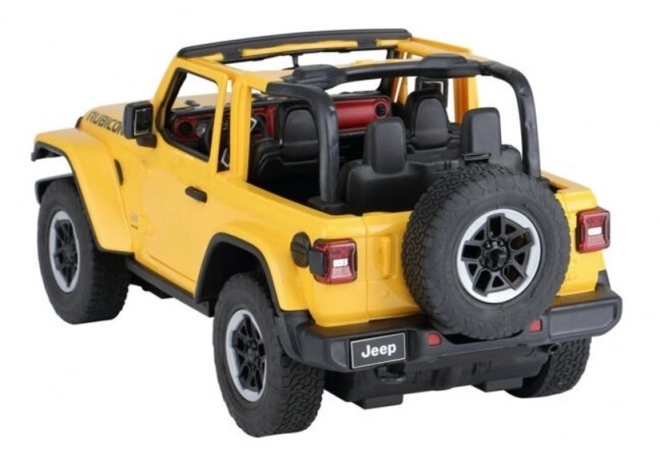 Auto R/C Jeep Wrangler Rubicon 1:14 Rastar – Žuti